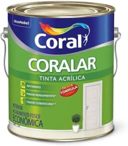 Tinta Acrílica Coralar, Verde Piscina, 3.6 L, Coral