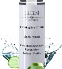 Creme antirrugas para os olhos para olheiras e inchaço com peptídeos e niacinamida que reduz bolsas oculares, pés de galinha, linhas finas e flacidez - Creme natural para rugas - Soro para os olhos 15