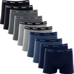 Kit 10 Cueca Boxer Mash Algodão Masculino