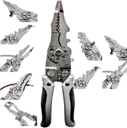 Alicate Multifuncional Eletricista Decapador Fios Crimpador