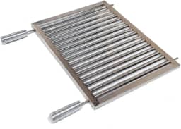 Grelha Parrilla em Inox Reforçada para Churrasqueira Todas as Medidas (30 x 24)