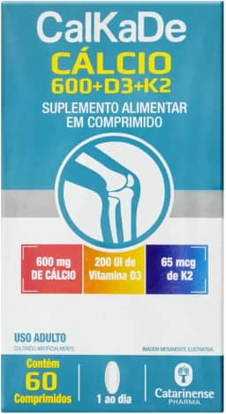 Calkade Cálcio Catarinense 60 Comprimidos