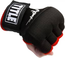 Luva MMA Title Attack Nitro Speed Wraps Black