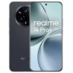 Celular Realme 14 Pro+ 5G, Tela OLED 6,83" 120Hz, Snapdragon 7s Gen 3, Dual SIM, Câmera Tripla 50MP com OIS, Bateria 6000mAh, Resistência IP68/IP69, Desbloqueio Facial (Cinza, 512, GB, 12, GB)