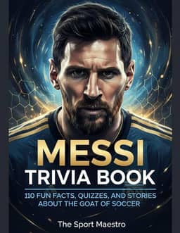 Messi Trivia Book: 110 Fun Facts, Quizzes, and Stories about the GOAT of Soccer