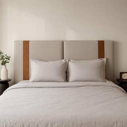 Cabeceira Dobrável ARTE Casal Cama Box Linho 1,38 Casal