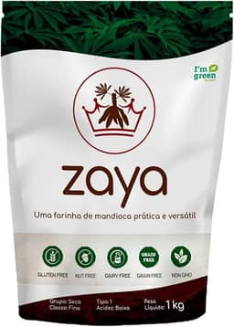 Zaya Farinha - A Farinha Multiuso Sem Glúten De Ingrediente Único