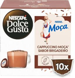 Café em Cápsula Nescafé Dolce Gusto MOÇA BRIGADEIRO 10 Cápsulas