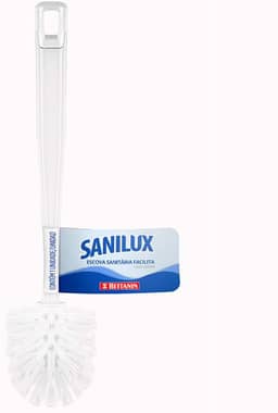 Sanilux - Escova Sanitária Facilita, Cor Branca, Bettanin
