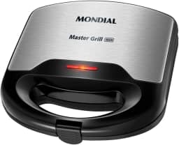 Sanduicheira Master Grill, Mondial, Preto/Inox, 750W, 220V - S-20