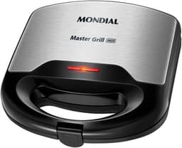 MONDIAL Sanduicheira Master Grill Inox, 110V, Preto, 750W - S-20