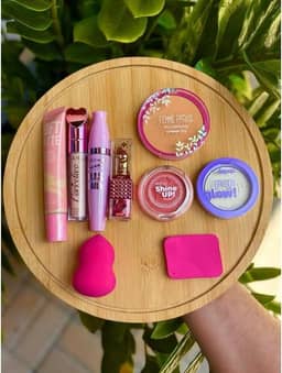 Kit Make Diária - Maquiagem para o dia a dia - 7 produtos em um único kit -Maquiagem