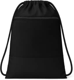 Mochila Esportiva com cordão para Academia Impermeável 68x46cm 40L Bolso Tela Respirável Treino Natação Viagem