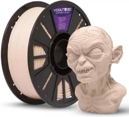 Filamento PLA Velvet High Speed 1Kg 1,75mm Efeito Aveludado Impressora 3D FDM Voolt3D (Caucasiano Velvet)