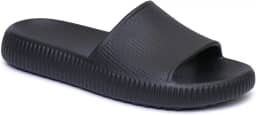 Chinelo Ortopedico Nuvem Masculino e Feminino Ergonometrico Slide Preto Branco e Nude Esporão -Praia Piscina Banho e Chuva