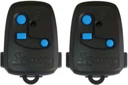 Kit 2 Controle Remoto TX 3C Peccinin Nice 433 Mhz Portão Eletrônico