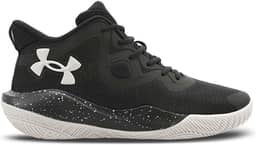 Tênis De Basquete Under Armour Bankshot SE Masculino - Preto/Branco/Prata Metal