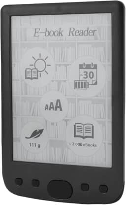Touch Screen E Reader, 6 Polegada 800x600 Grande Display E Leitor de Livros Com Luz Quente Ajustável, Estojo Protetor, Semanas de Vida útil da Bateria, Preto, para Processador (8g)
