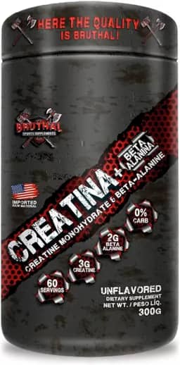 Creatina + Beta Alanina 300gr - Bruthal