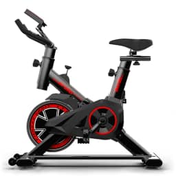 Bicicleta Ergométrica Spinning Profissional para Treino em Casa. Leve, Compacta, Silenciosa, Ajudável e Montagem Simples
