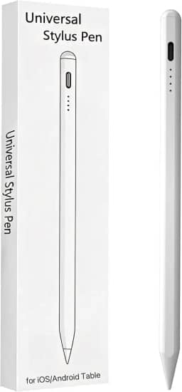 Caneta Stylus Android para Samsung Galaxy Tab A9/A9Plus/A8/A8plus/A7/A7lite Tablet S Pencil Touchscreens Caneta Stylists (Branca)