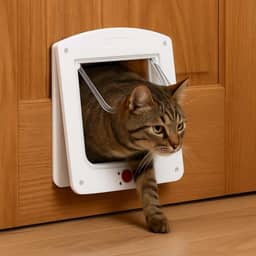 Porta Pet com Trava 4 Modos – Para Gatos e Cães Pequenos até 7kg – Cor Branca