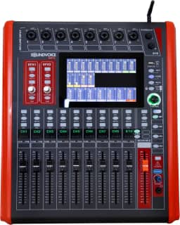 Mesa De Som Digital Soundvoice Shift 12 Efeito 6 Auxiliares Banda Igreja Evento