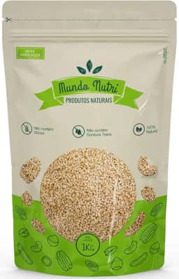 1kg Quinoa Branca em Grãos 1kg Mundo Nutri Importada Natural