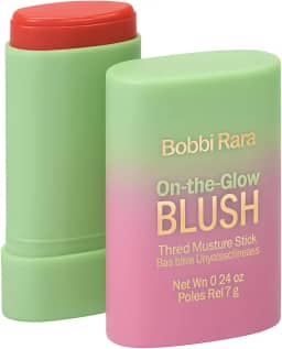 Blush em Bastão, Alta Pigmentação, Cremoso, Longa Duração, Maquiagem 3 em 1 Blush, Batom e Sombra - (Tom 01)