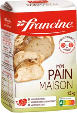 Farinha Francine para Pão Caseiro 1,5kg