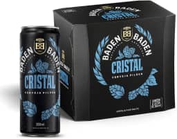 Baden Baden Cerveja Cristal, Pack 6 Latas 350ml