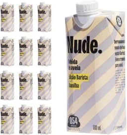Nude Pack Bebida de Aveia Barista + Baunilha 500ml - Caixa 12 Unidades