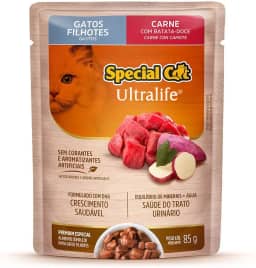 Ração Úmida Special Dog Ultralife para Cães Filhotes Sabor Carne ao Molho 100g