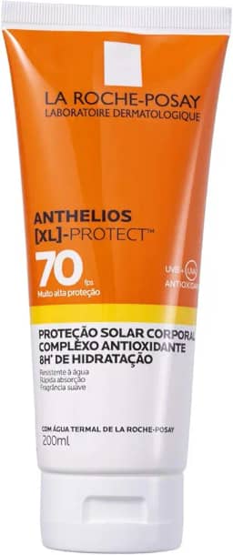 La Roche-Posay, Anthelios XL, Protetor Solar Corporal, FPS 70, 200ml