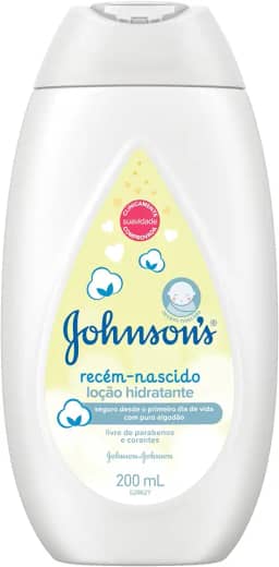 Johnson's Baby Loção Hidratante Para Uso Diário Recém Nascido,200ml