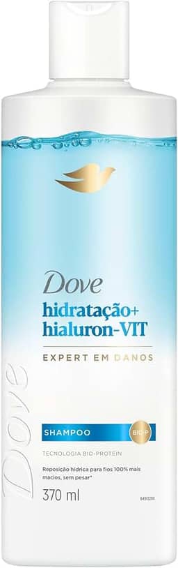 Dove Shampoo Hidratação + Hialuron-Vit 370ml