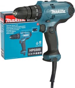 MAKITA PARAFUSADEIRA/FURADEIRA DE IMPACTO 10MM (3/8 POL) 320W 110V HP0300