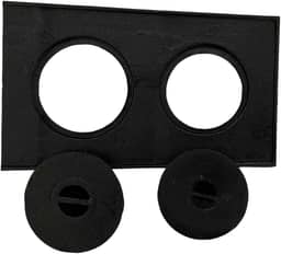 Chapa Mineira Para Fogão A Lenha 2 Furos Com Tampa de Ferro Fundido