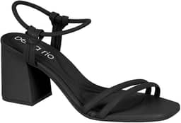 Sandália Feminina Beira Rio Salto Grosso 8436.213 - Original