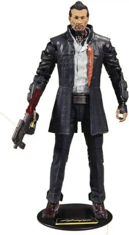 McFarlane Toys Figura De Ação Cyberpunk 2077 Takemura 7" Multicolorido