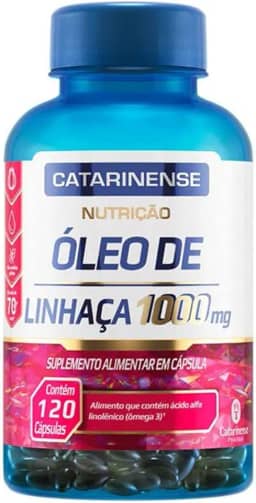 ÓLEO DE LINHAÇA 120 CÁPS