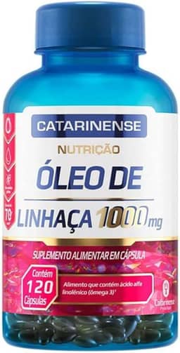 ÓLEO DE LINHAÇA 120 CÁPS