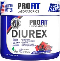 Diurex Suplemento Diurético e Termogênico 200g - Profit Labs (Pote 200g, Frutas vermelhas)