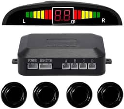 Sensor De Ré Para Carro Kit 4 Sensores 22mm Estacionamento Sensor De Ré Para Carro