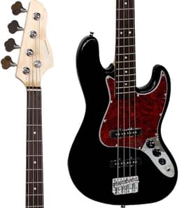 Contrabaixo Elétrico 4 Cordas GB 100 Preto/ Turtle GIANNINI