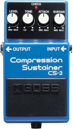 Pedal de Compressor para guitarra BOSS CS-3 Compression Sustainer