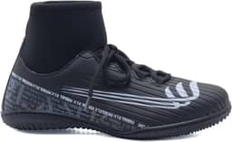 Chuteira Futsal Preta Blank Star Tênis Quadra Antiderrapante com Solado Costurado Original 34 ao 45