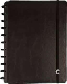 Caderno Inteligente, Grande, Black, 215x280mm, 80 Folhas