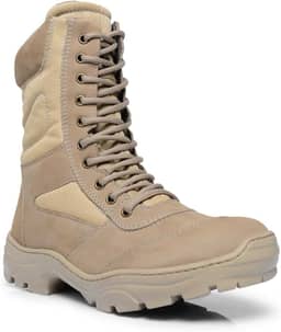 Bota Militar Extralonga + Palmilha em Gel em Couro até o 46.