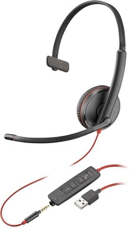 Headset Blackwire C3215 USB 209746-101 Plantronics